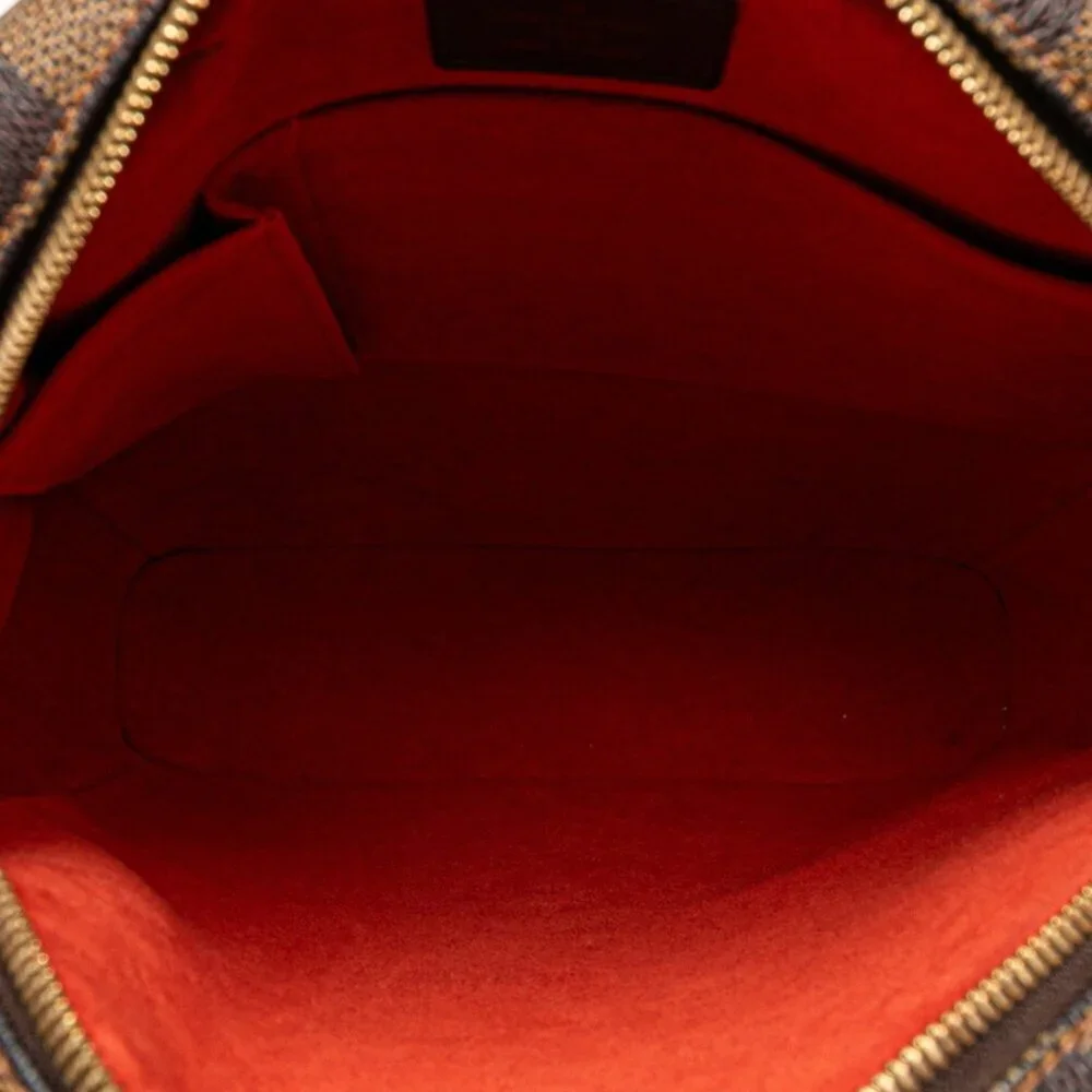 LOUIS VUITTON Brown Damier Leather Shoulder Bag - Picture 6 of 8